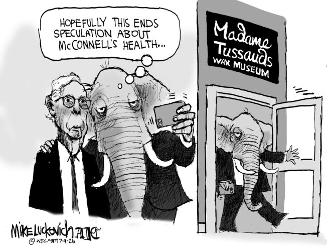 Cartoon commentary